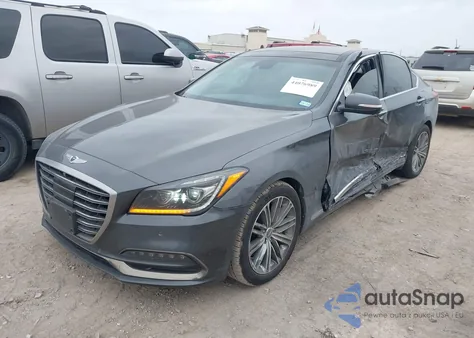 2020 Genesis G80 3.8 Rwd from USA, damaged, VIN KMTFN4JEXLU329767